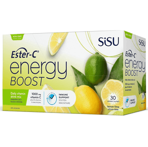 Sisu - Ester-C Energy Boost Lemon Lime (30 Sachets)