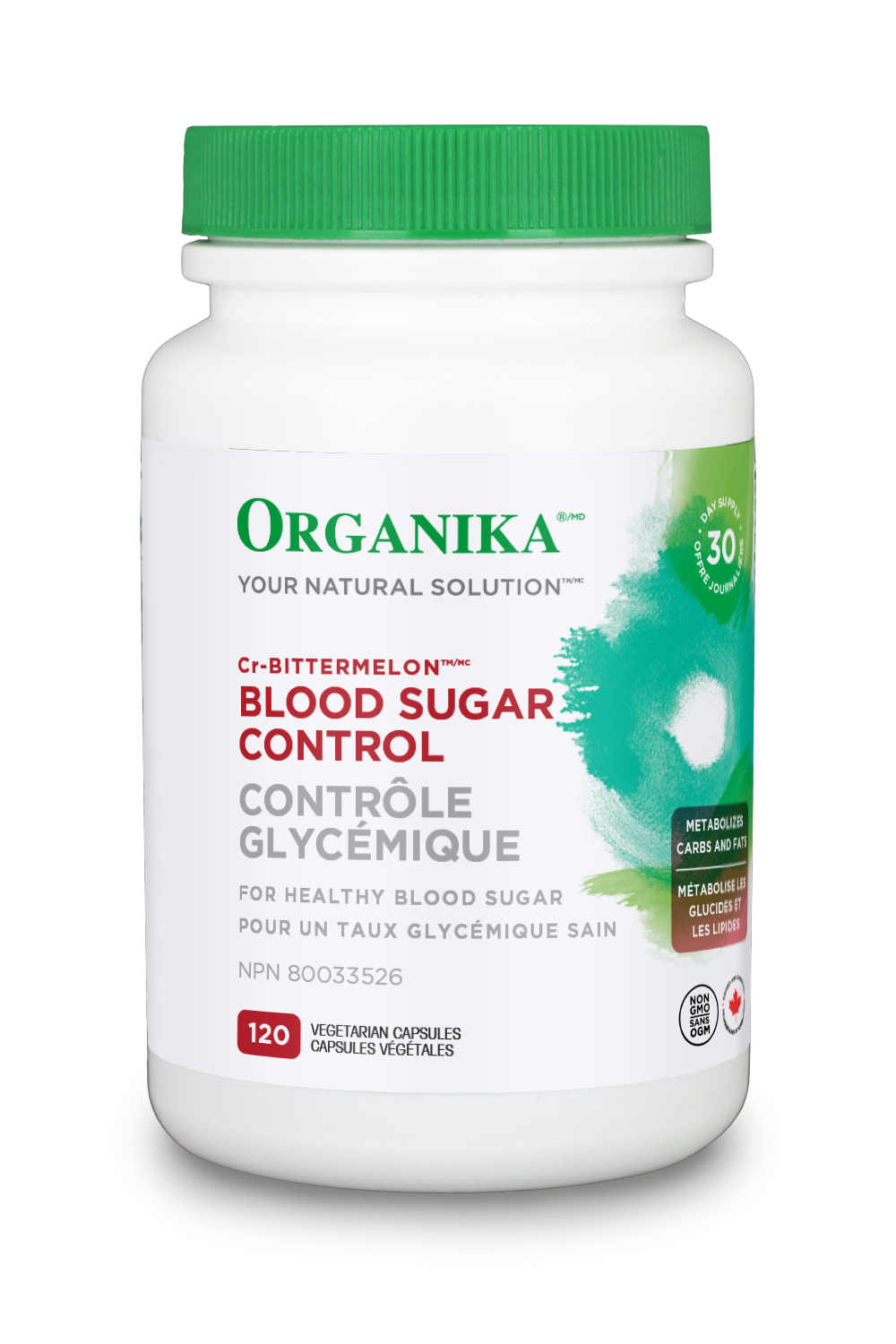 Organika - Blood Sugar Control (120 caps)