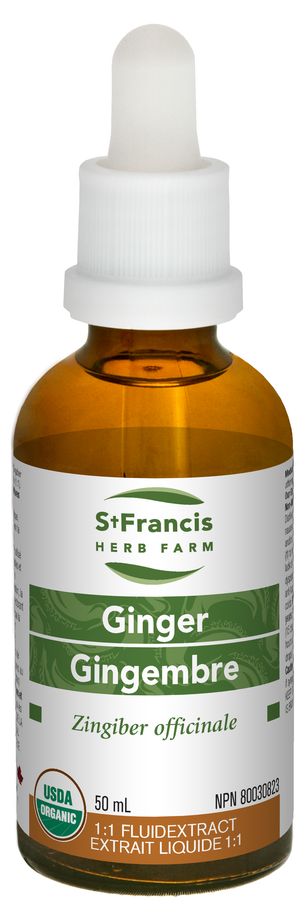St. Francis - Ginger Fluid Extract 1:1 (50mL)