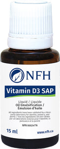 NFH - Vitamin D3 SAP (15mL)