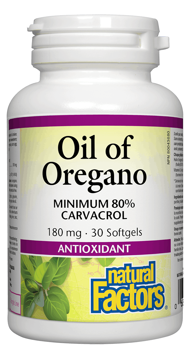 NF - Oil Of Oregano 180mg (30 Softgels)