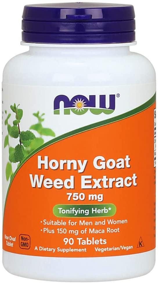 Now - Horny Goat weed 750mg (90 Tabs)