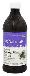 NuStevia Concentrated Cocoa Mint Syrup (16oz)