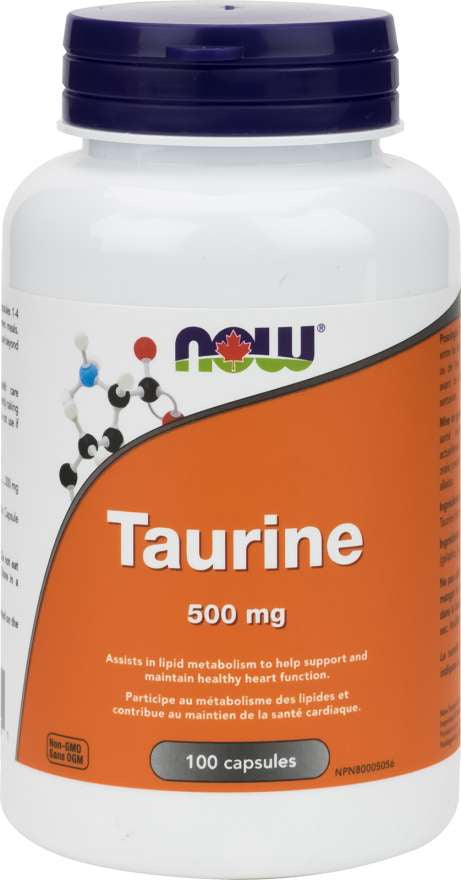 Now - Taurine 500mg (100 Caps)