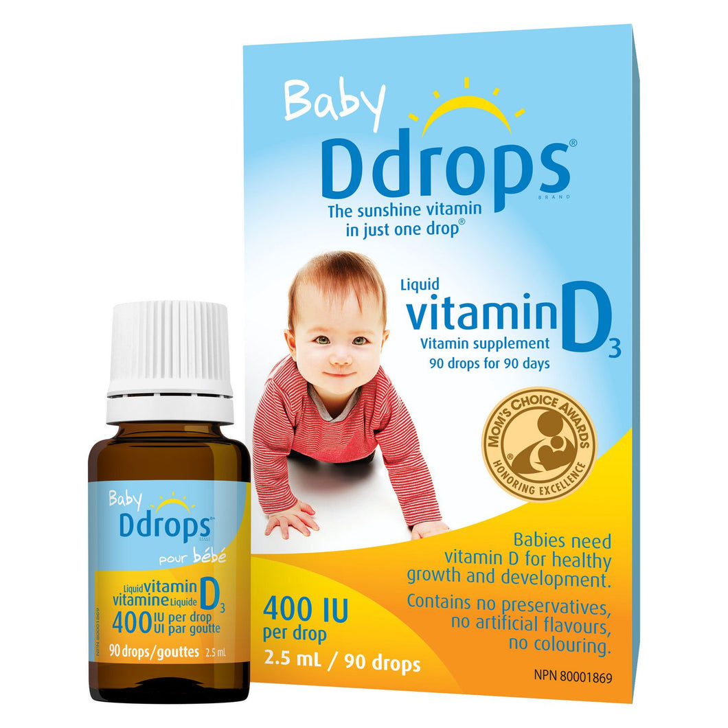 Baby Vit. D Drops 400 IU/drop (2.5 mL)