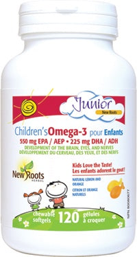 NR- Children's Omega 3 (120 Chewable Gels)