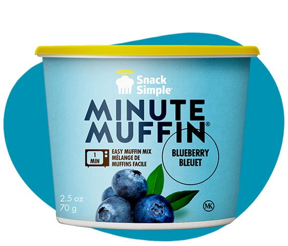 Snack Simple- Minute Muffin Blueberry 75g