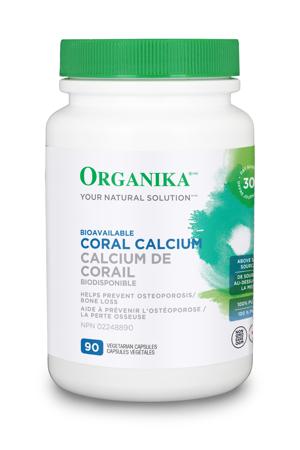 Organika - Coral Calcium (90 vcaps)