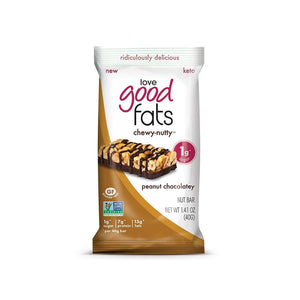 Love Good Fats- Peanut Chocolatey Chewy Nutty Bar 40g