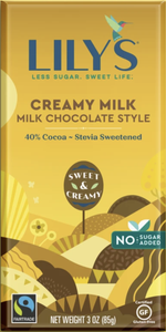 Lily's Sweets 40% Chocolatey Bar Creamy Milk