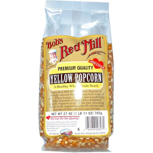 Bob - Organic Yellow Popcorn Seeds (765g)