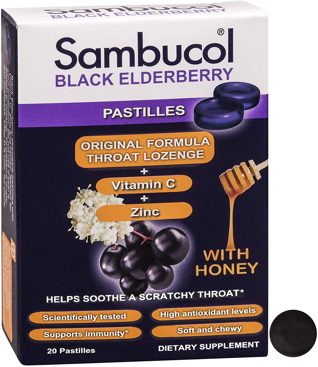 Sambucol Black Elderberry (20 Pastilles)