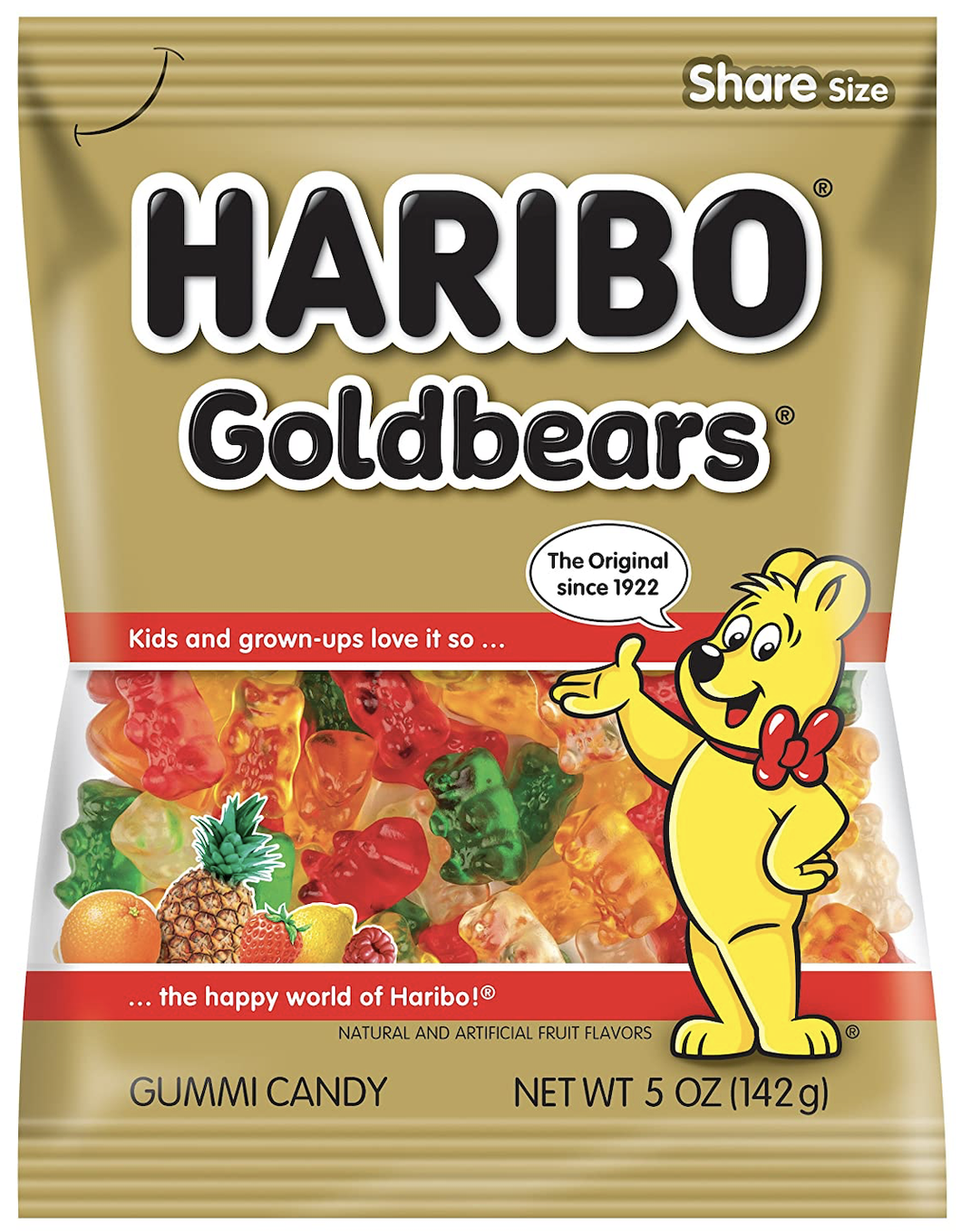 Haribo Gold Bears (4.5 Oz)