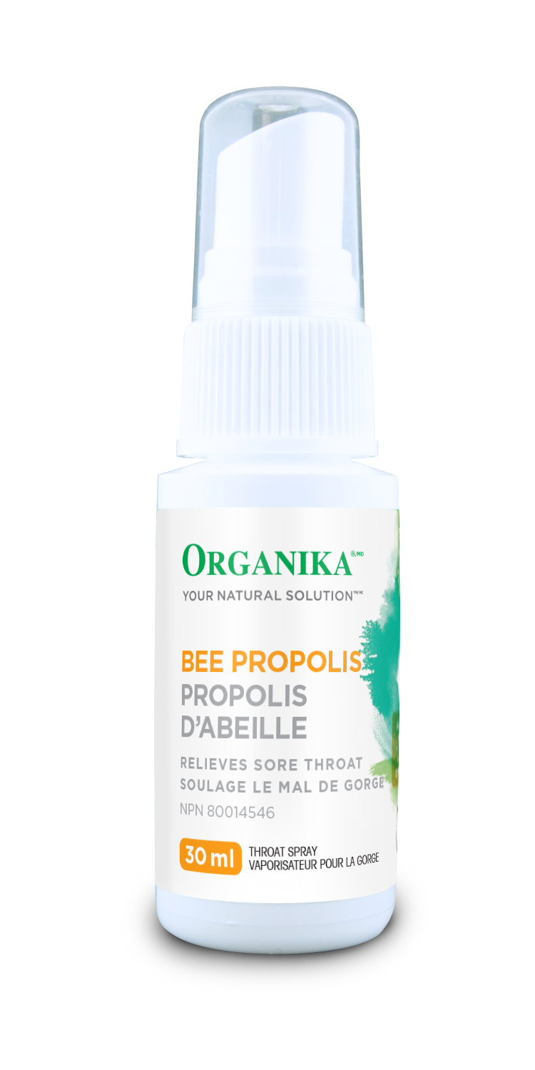 Organika - Bee Propolis Throat Spray Alcohol Base (30mL)
