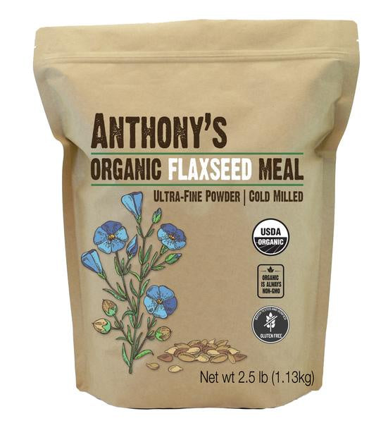 Anthony's Goods - Org. Flaxseed Meal (3 Lb)