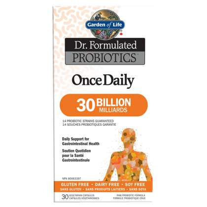 GOL- Dr. Formulated Once Daily SS Probiotics 30 Billion (30 VCaps)