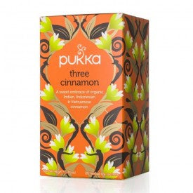 Pukka- Org Three Cinnamon 20 sachets