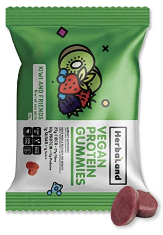 Herbaland - Protein Gummies Kiwi&Frnd (50g)
