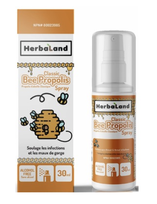 Herbaland Kid's Bee Propolis Spray (30mL)