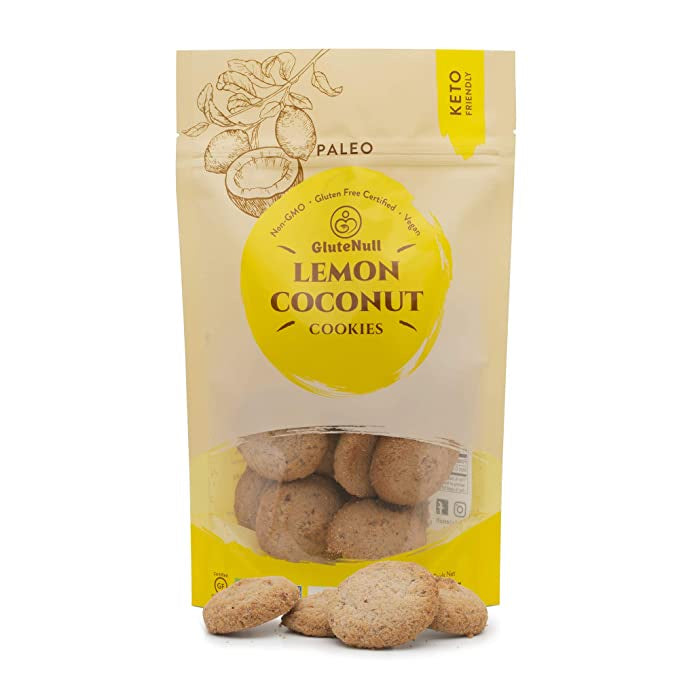 GluteNull - Keto Lemon Coconut Cookies (220g)