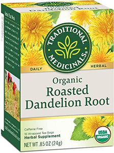 Trad Med- Org Roasted Dandelion Root 20bags