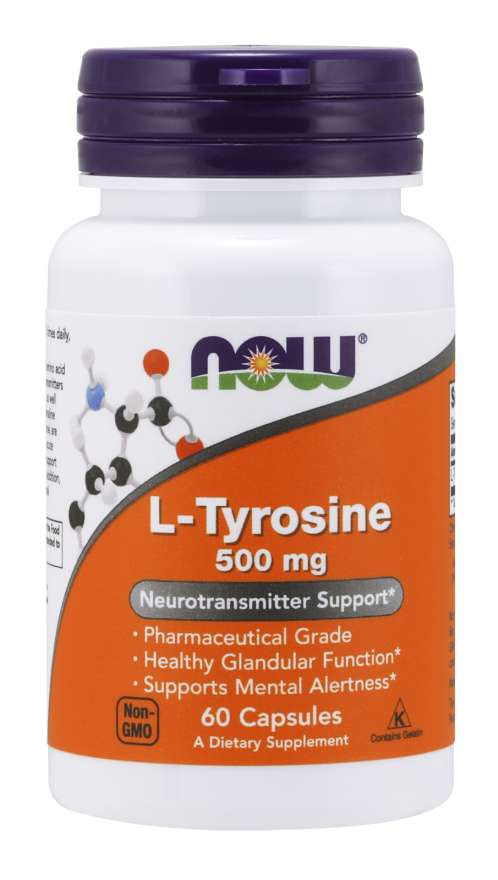 Now - L-Tyrosine 500mg (60 Caps)