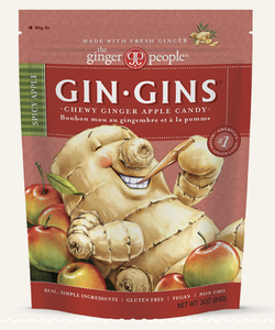 The Ginger People -  Spicy Apple Ginger Chews (84g)