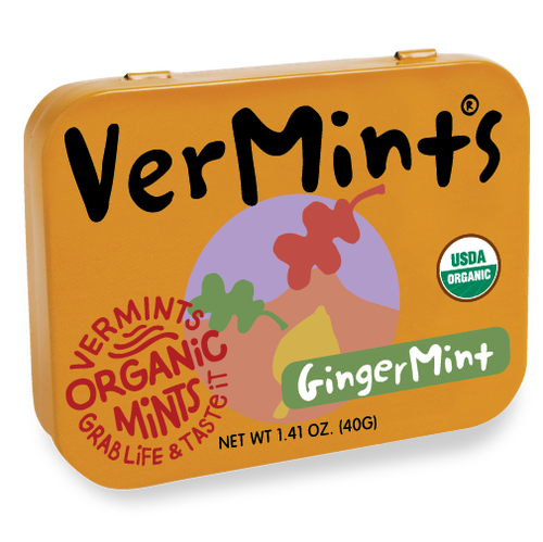 VerMints - Org. Gluten-Free Ginger Mints (40g)