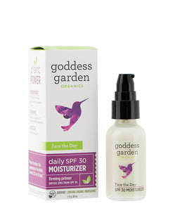 Goddess Garden – Daily SPF 30 Moisturizer & Firming Primer (30mL)
