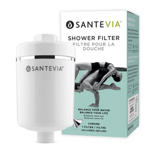 Santevia Chrome Shower Filter