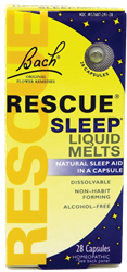 Bach- Rescue Sleep/Night Liquid Melts (28 Caps)