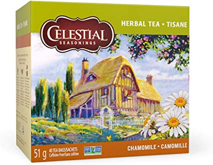 Celestial - Chamomile Herbal Tea (40 Tea Bags)