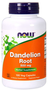 Now - Dandelion Root 500mg (100 Caps)