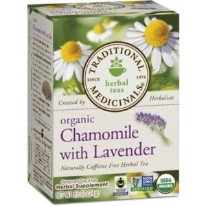Org. Chamomile With Lavender Tea (20 Tea Bags)