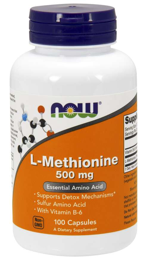 Now - L-Methionine 500mg (100 Caps)