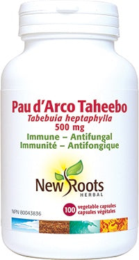 NR- Pau D'Arco Taheebo 500 mg (100 Capsules)