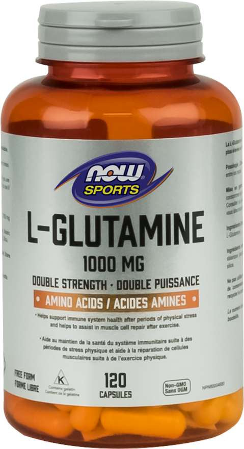 Now - L-Glutamine 1000mg (120 Caps)