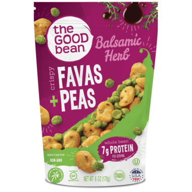 The Good Bean Crispy Balsamic HerbThe Favas + Peas