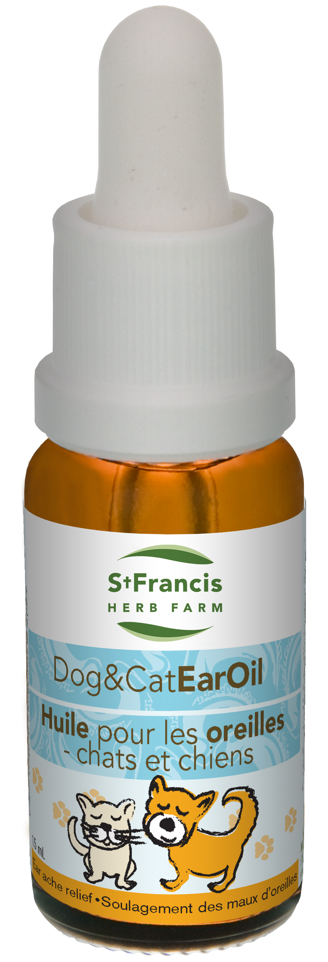 St. Francis - Dog & Cat Ear Oil (15mL)