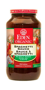 Eden - Spaghetti Sauce No Salt (680mL)