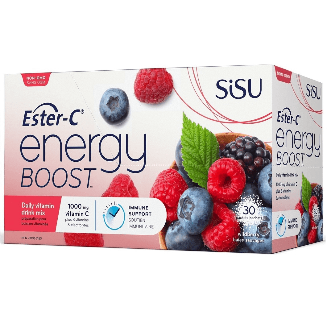 Sisu - Ester-C Energy Boost Berry (30 Sachets)
