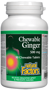 NF - Chewable Ginger 500mg (90 Ct)