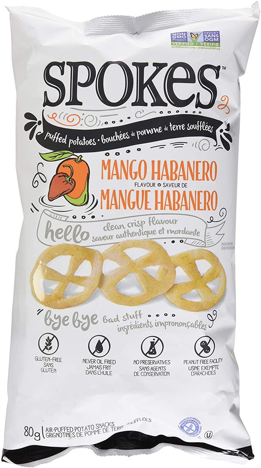 Spokes Snacks Mango Habanero (80g)