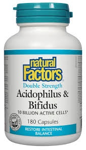 NF - Acidophilus & Bifidus Double Strength (180 Capsules)