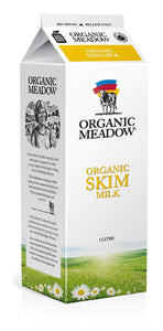 Organic Meadow 0.1% SKIM MILK 1 L