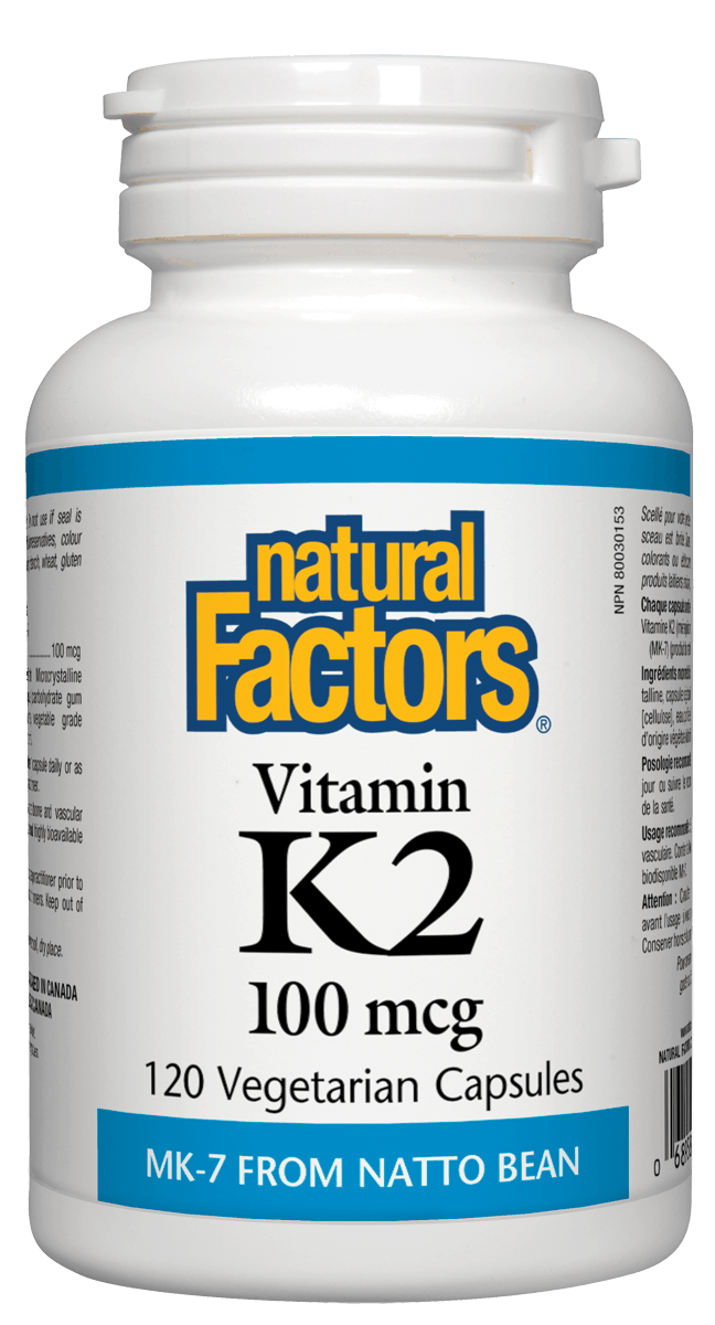 NF - Vitamin K2 100mcg (120 VCaps)