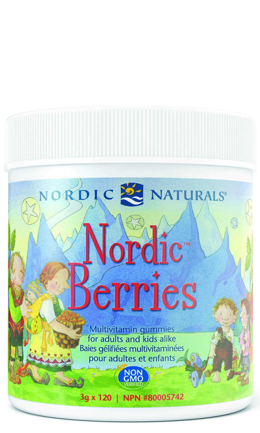 Nordic Naturals Multivitamins - Berries (120 Gummies)