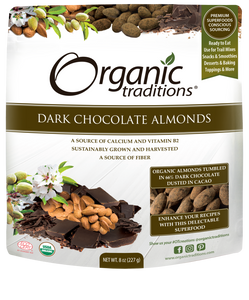 Org Trad- Dark Chocolate Almonds (227g)