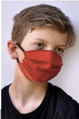 Brave Face Fraser Kids Canada Red Cloth Mask