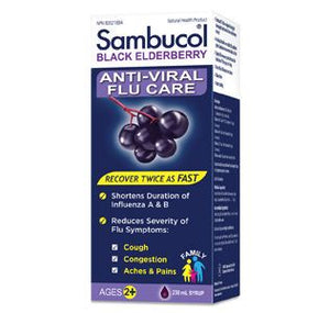 Black Elderberry Antiviral Flu Care Family (230mL)